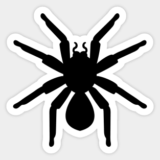 Tarantula Silhouette Sticker